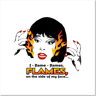 FLAMES Posters and Art